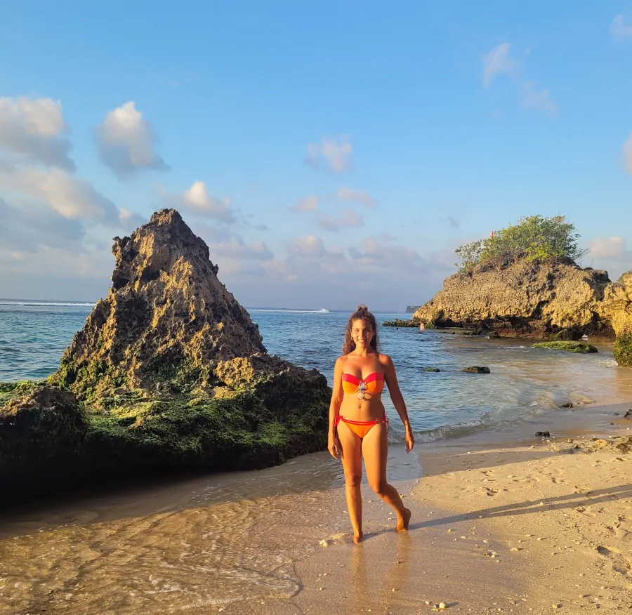playa Padang Padang en Uluwatu Bali
