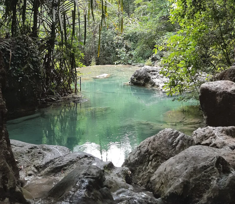 visitar cascadas Erawan, parque Nacional de Erawan