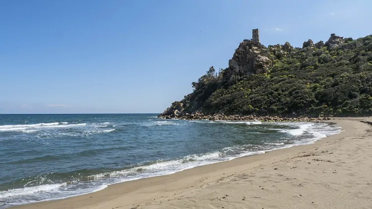Spiaggia di Torre Salinas, qué ver en Cerdeña