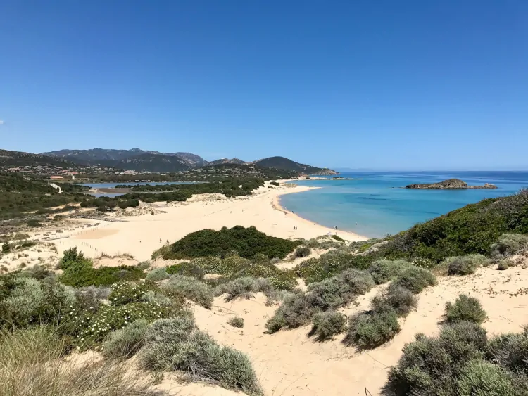 Spiaggia Su Giudeu, playas del sur de Cerdeña, qué ver en Cerdeña