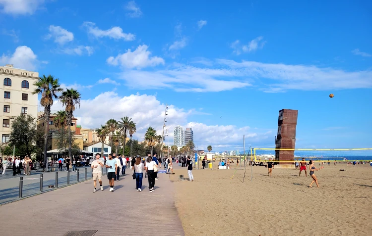 Qué ver en Barcelona, Paseo Marítimo