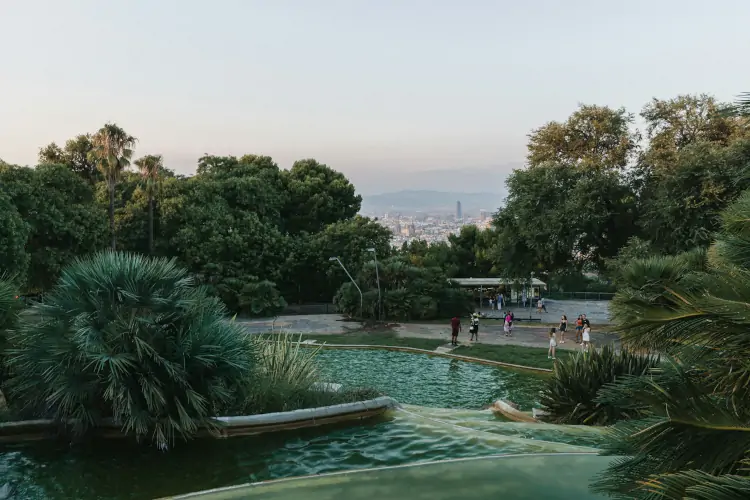 qué ver en Montjuïc, Jardines del Mirador de l’Alcalde