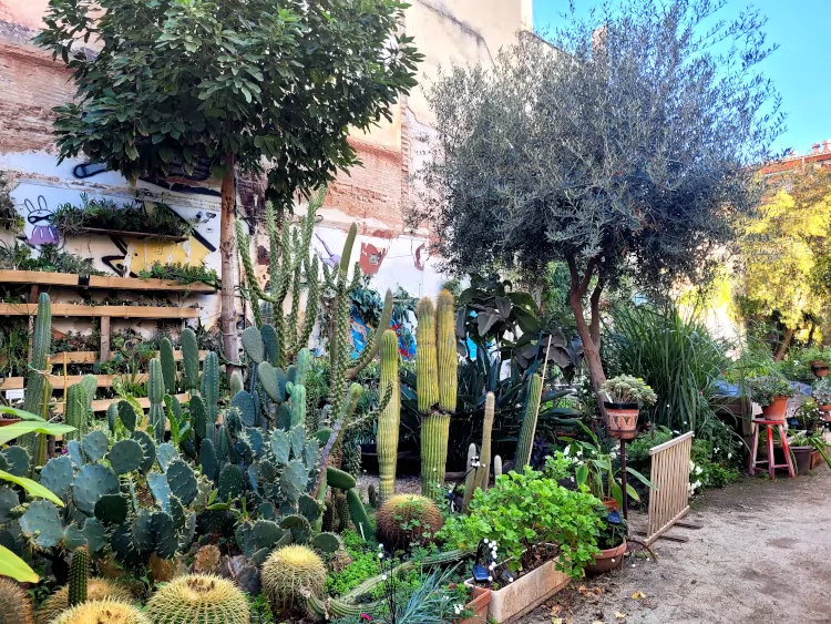 Qué ver en Gracia, qué hacer en Barcelona, Jardí del Silenci