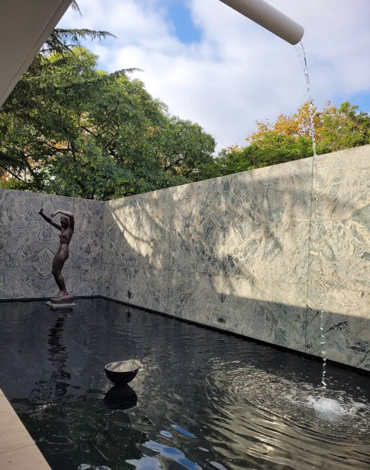qué hacer en Barcelona, vacaciones en Barcelona, guía de Barcelona, Pabellón Mies van der Rohe