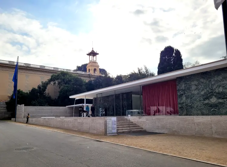 qué hacer en Barcelona, vacaciones en Barcelona, guía de Barcelona, Pabellón Mies van der Rohe