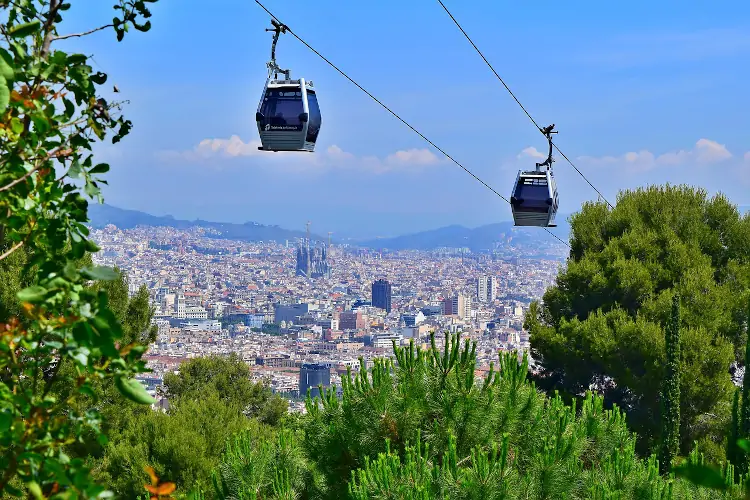 qué hacer en Barcelona, guía de Barcelona, vacaciones en Barcelona, destinos españoles, Teleférico de Montjuïc