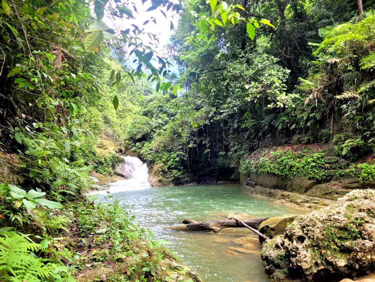 que hacer en Bohol, qué ver en Loboc, viajar a Filipinas, Cascadas de Mag Aso